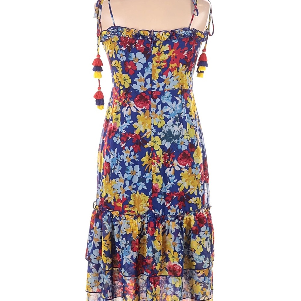 Lulu's Multicolor Floral Ruffle Dress - Picture 2 of 14